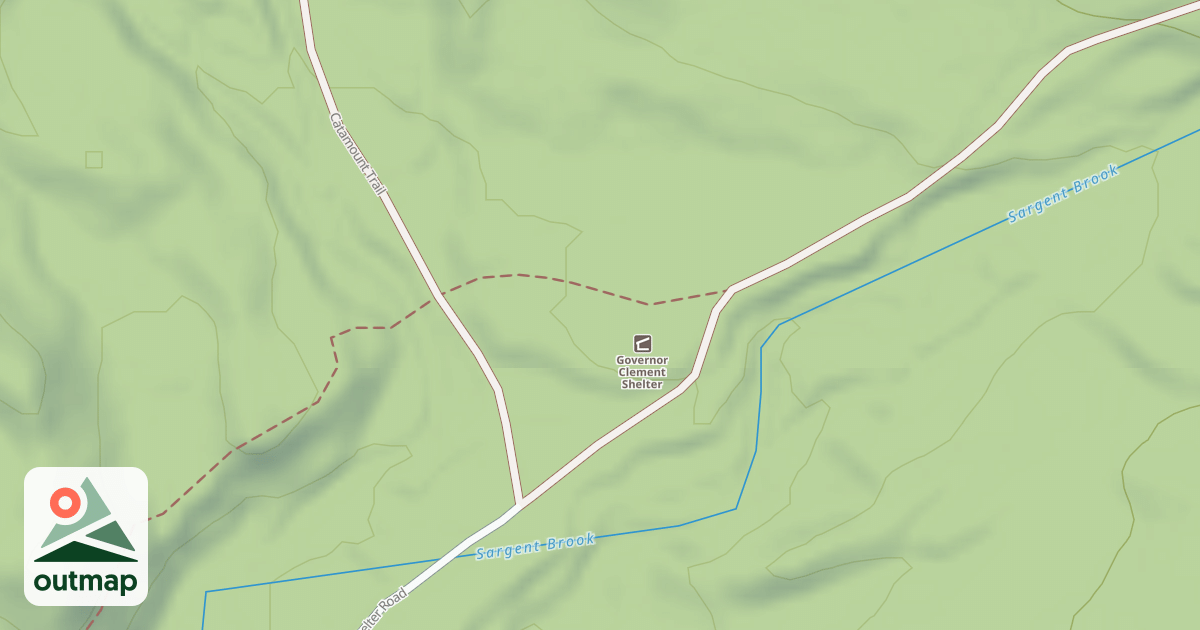 Map of Appalachian National Scenic Trail