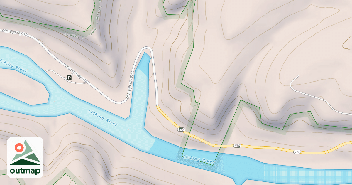Map of BLACKWATER QUARRY