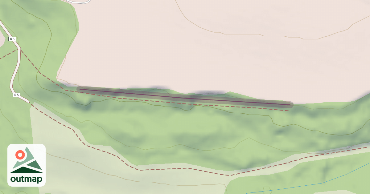 Map of Site d'Escalade Mauroux