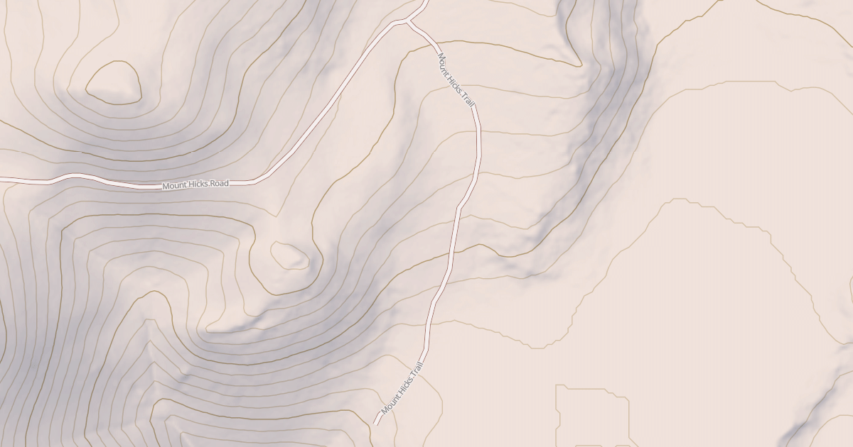 Map preview of MT HICKS