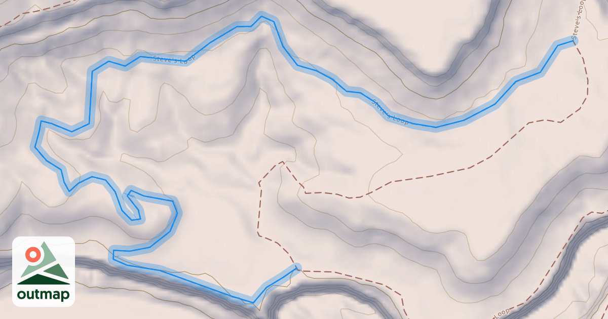 Map of Steve's Loop