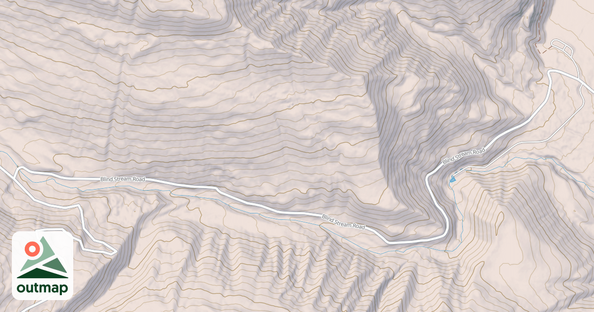 Map of BLIND STREAM