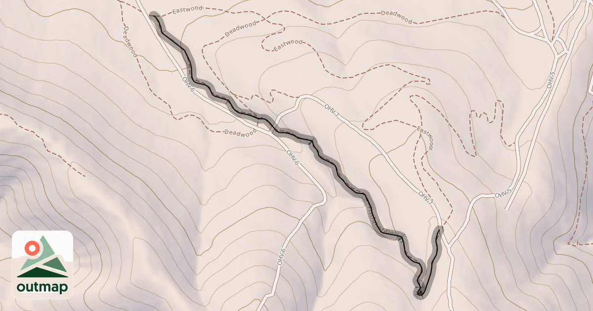 Map of Fistful of Dollars Trail
