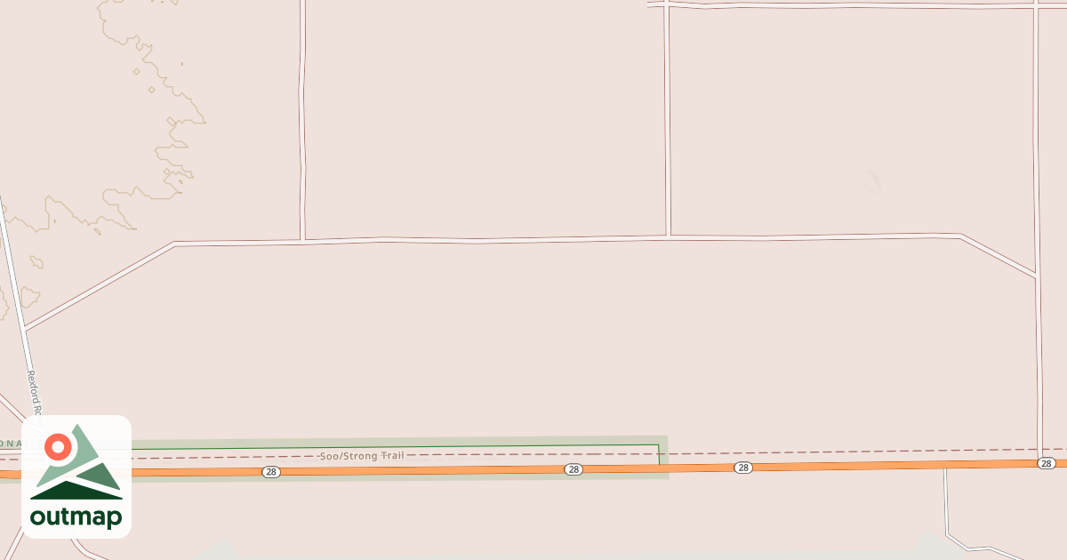 Map of GROUSE TRACK