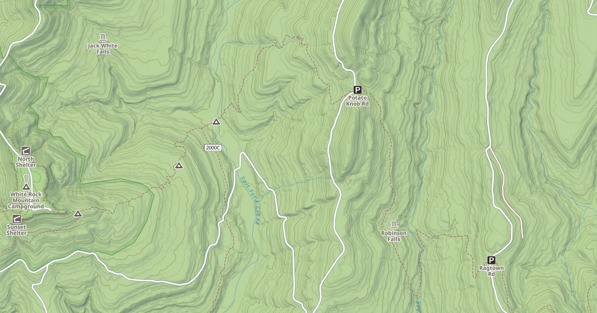 Map preview of USFS National Forest System Roads {012EF2F6-118E-4AE2-87F6-21092A559B9B}