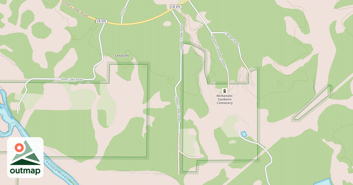 Map of USFS Motor Vehicle Use Map Roads {66EBD7D0-53C3-4256-B16B-00B8AB76601D}