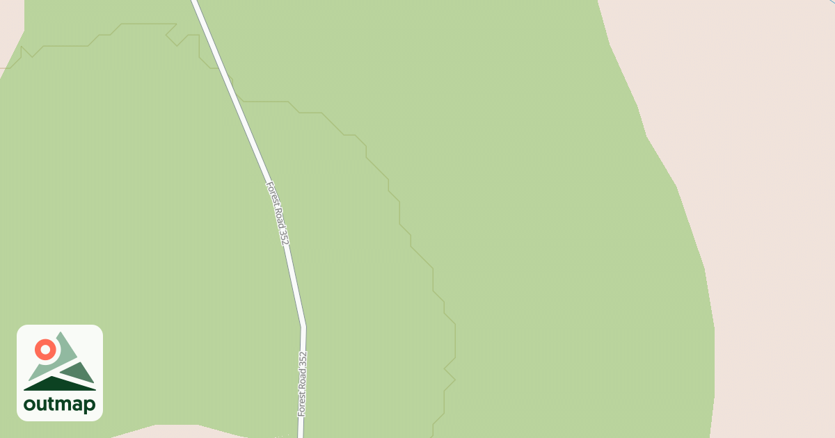 Map of USFS Motor Vehicle Use Map Roads {7DDBC3DE-287E-47AB-9D8E-5B62972739CA}