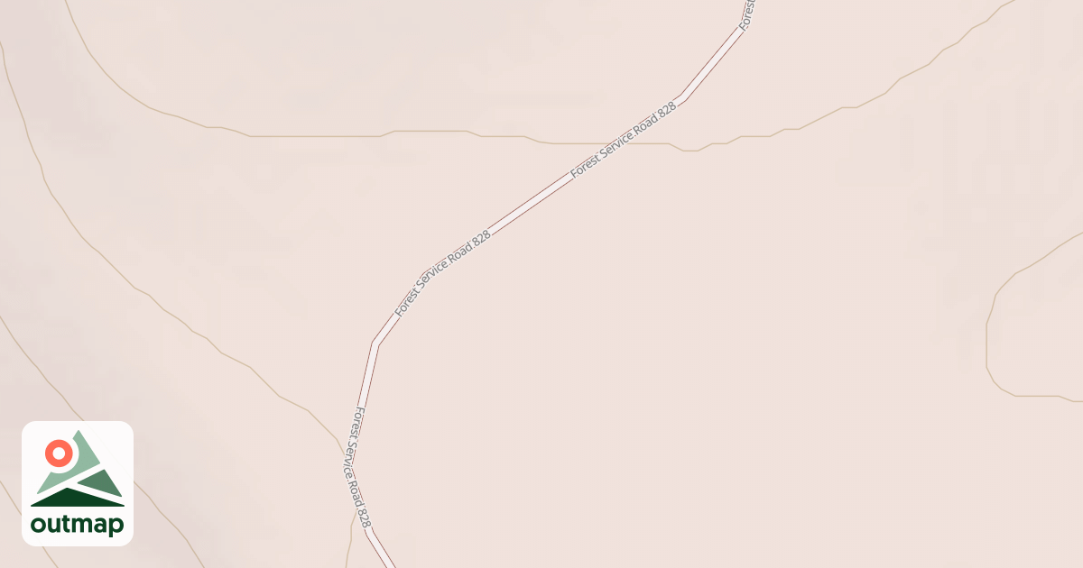 Map of LAKE CR DISPERSED B