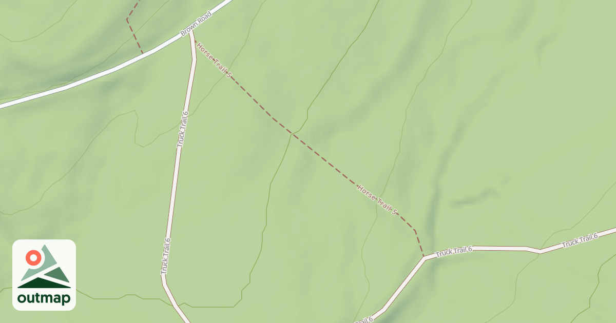Map of Horse Trail 5
