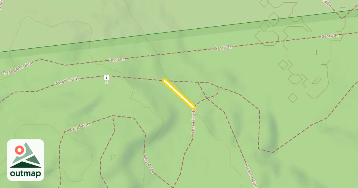 Map of Three Trails