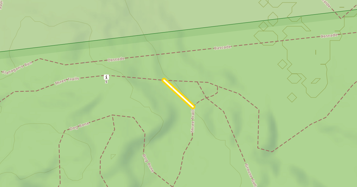 Map preview of Three Trails
