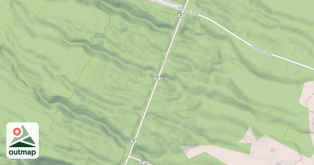 Map of Lake Linden Route