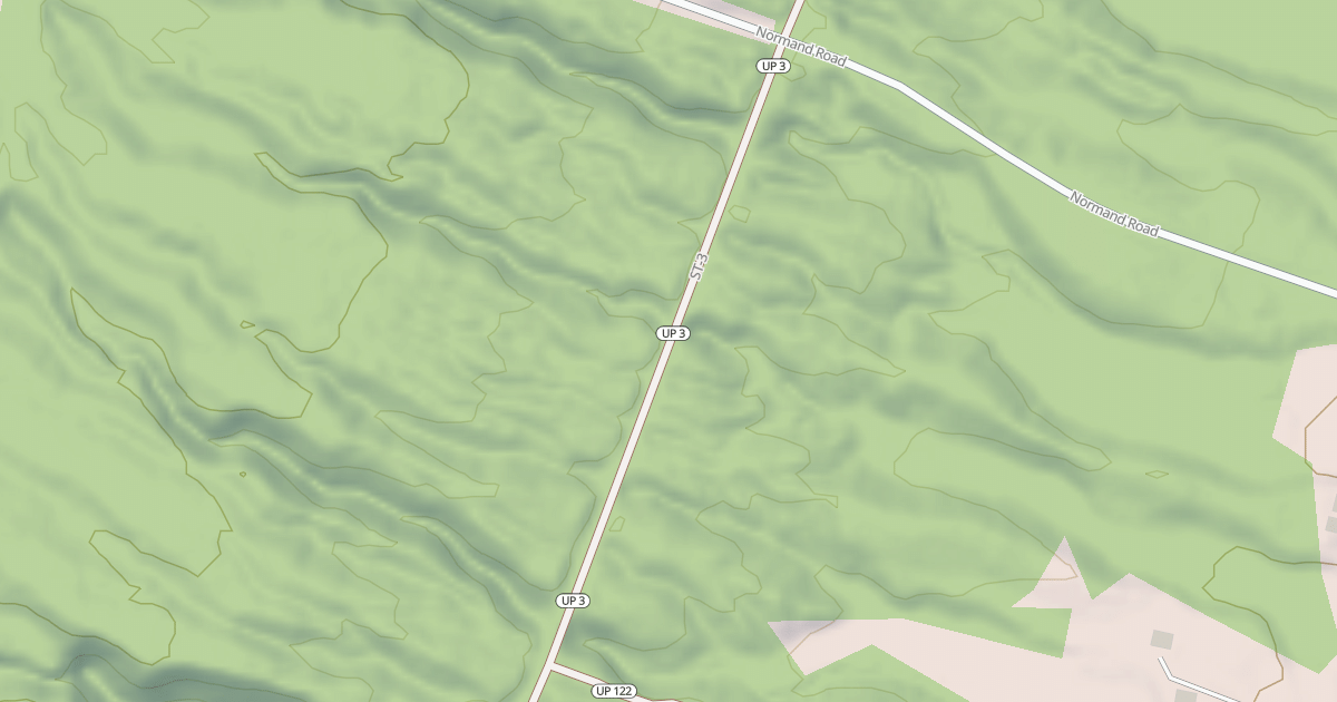 Map preview of Lake Linden Route