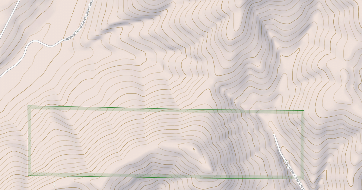 Map preview of STRYCHNINE RIDGE