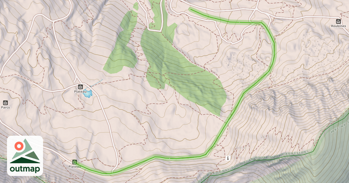Map of Grand Tour