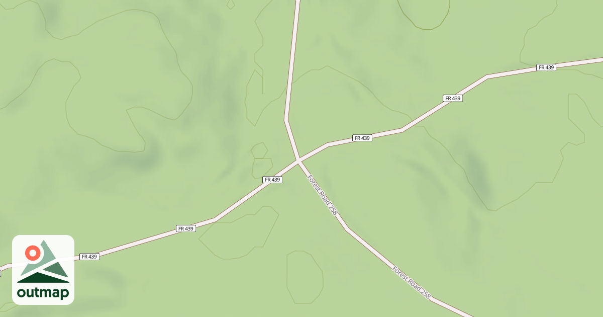 Map of FR 258