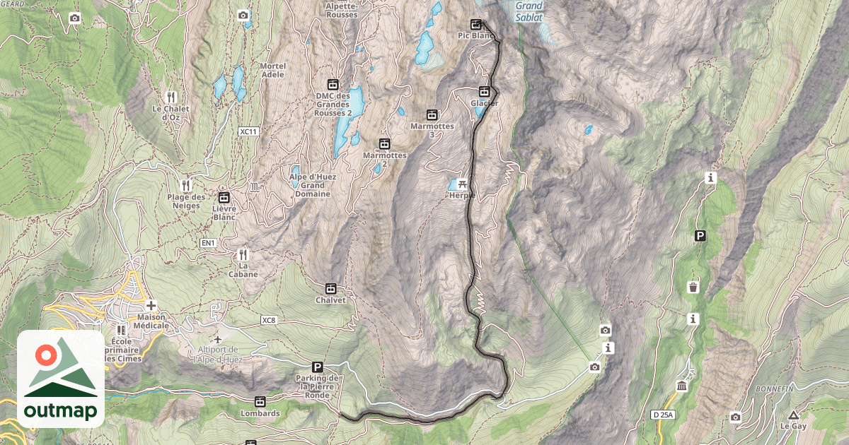 Map of Sarenne