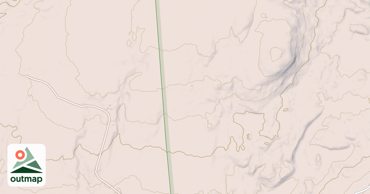 Map of Mt Tom East Trail