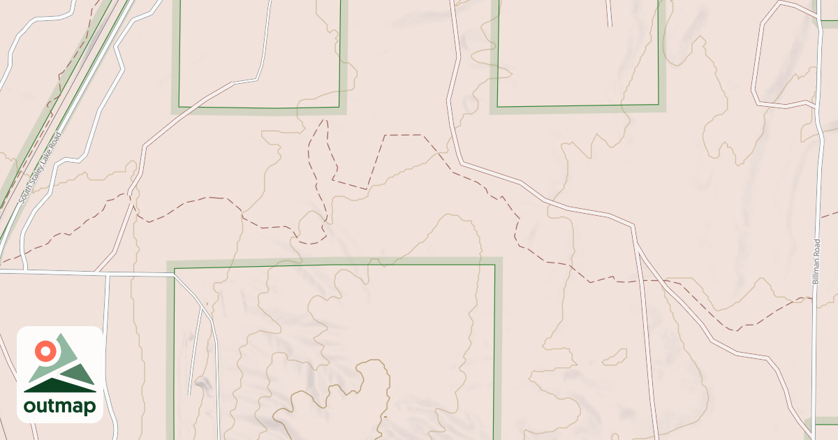 Map of Beaver Creek Trail Mccct