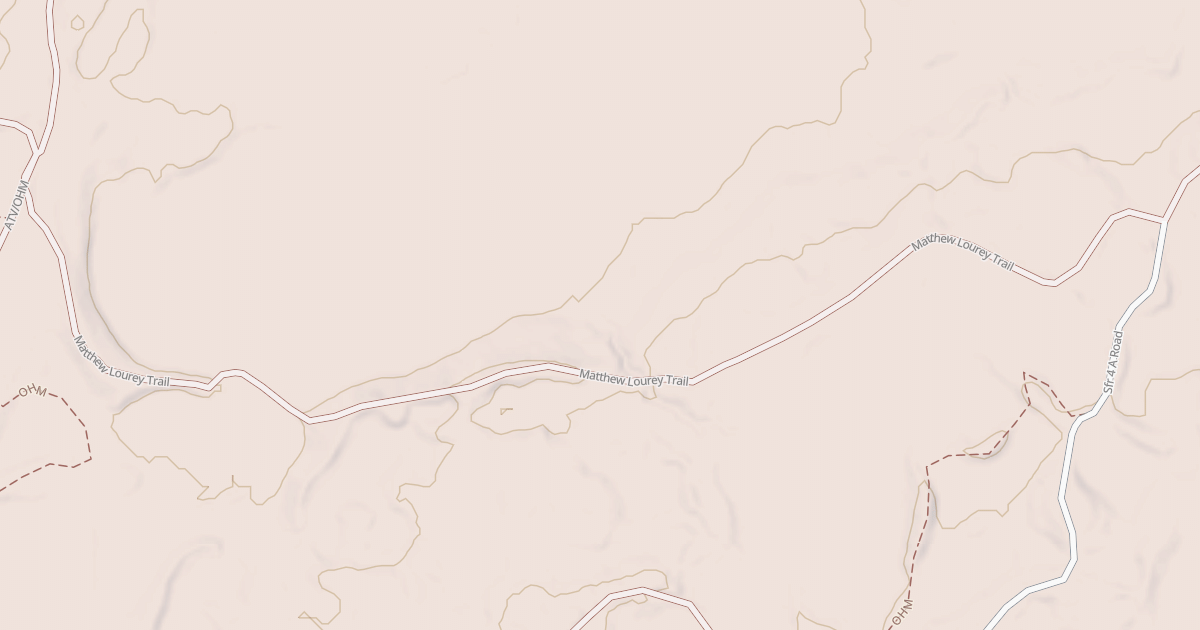 Map preview of Matthew Lourey State Trail