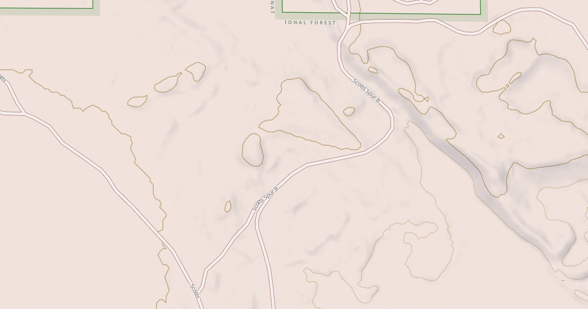 Map preview of SCOTTS SPUR B