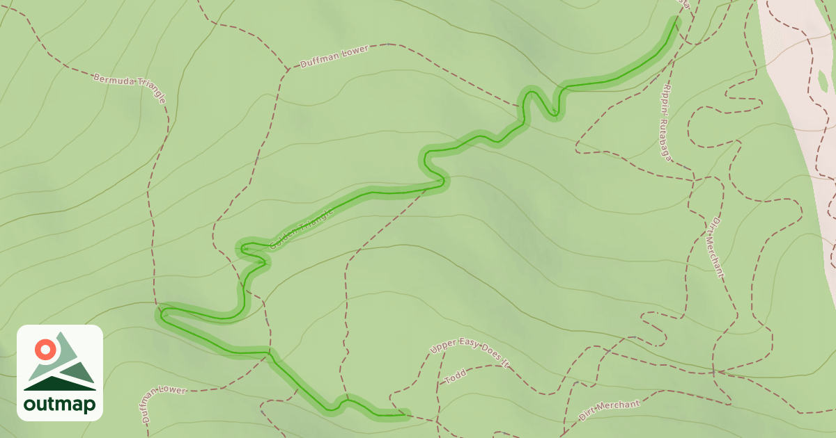 Map of Golden Triangle