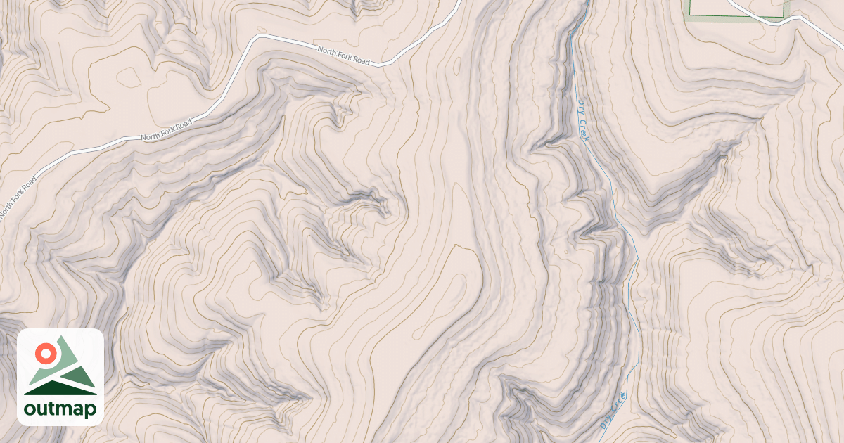 Map of USFS Motor Vehicle Use Map Roads {3F95AB87-D67F-44DA-A4E4-0E1890991AC7}
