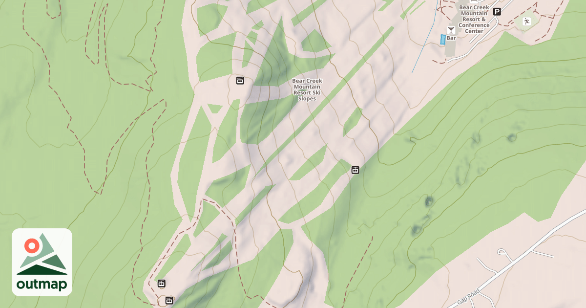 Map of Black Bear Park