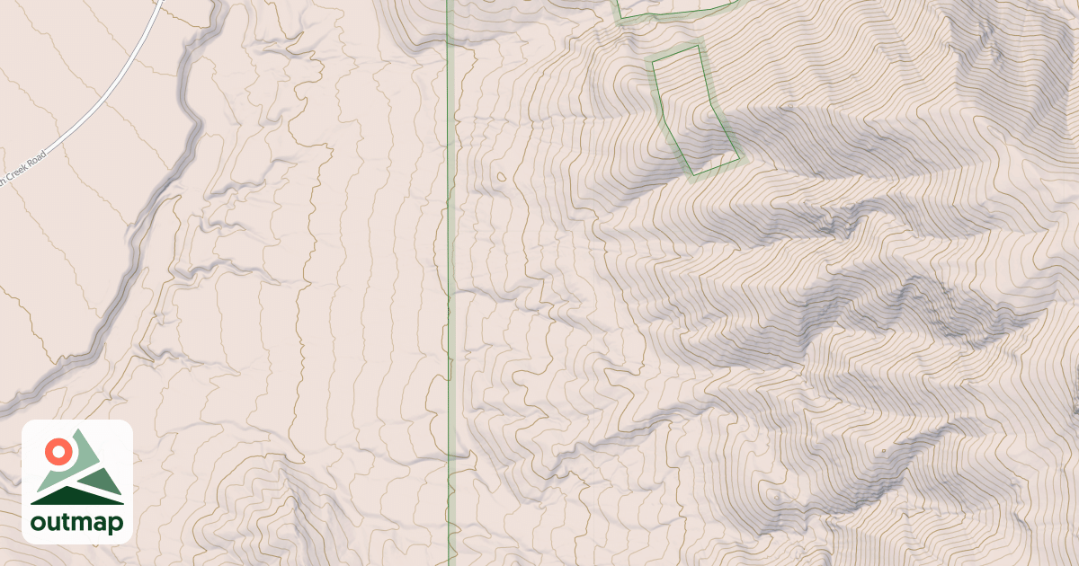 Map of SOUTH CAMP CR. MINES