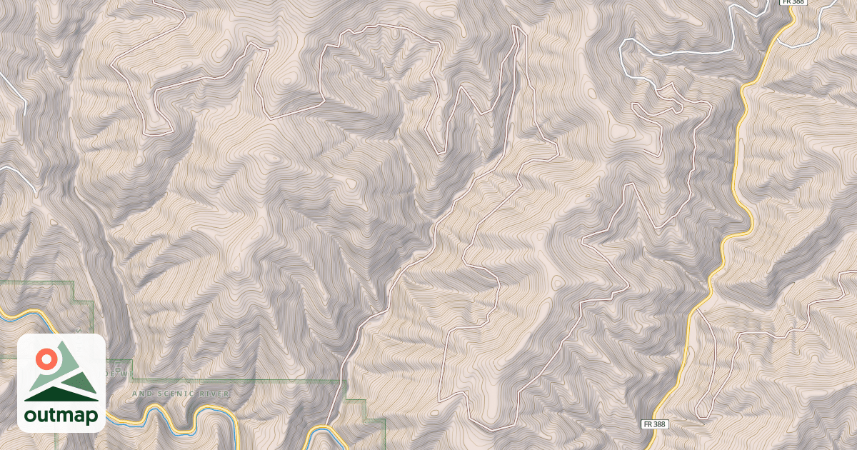 Map of BRUIN TUMBLEDOWN