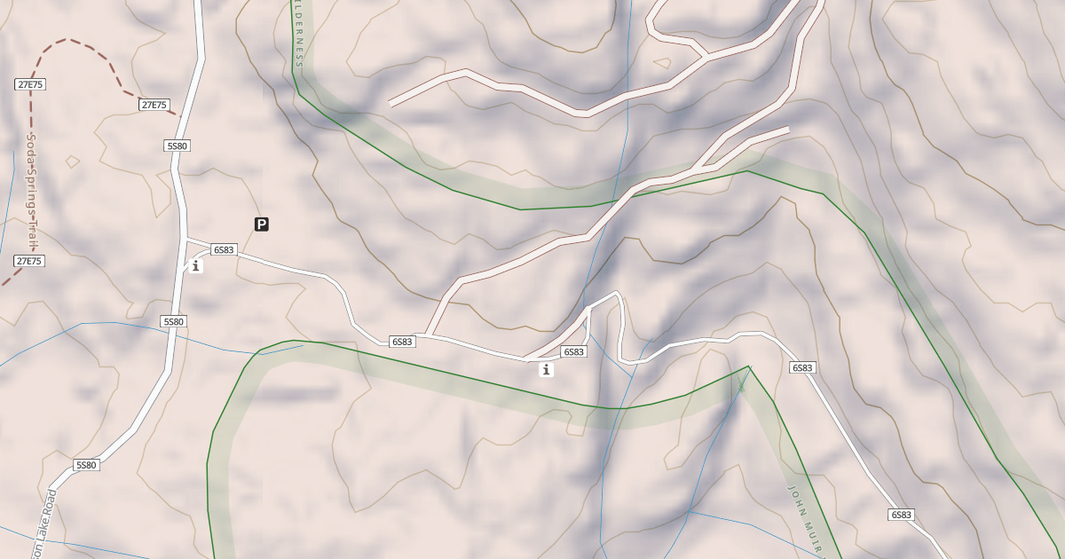 Map preview of BEAR DIVERSION OHV ROUTE T4