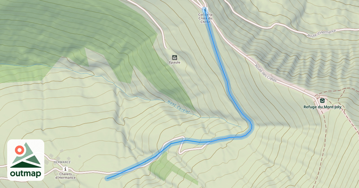Map of Chevreuil