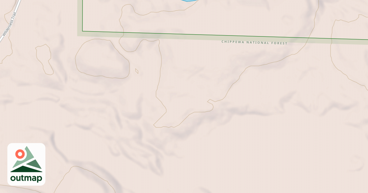 Map of BURROWS SPUR 3855