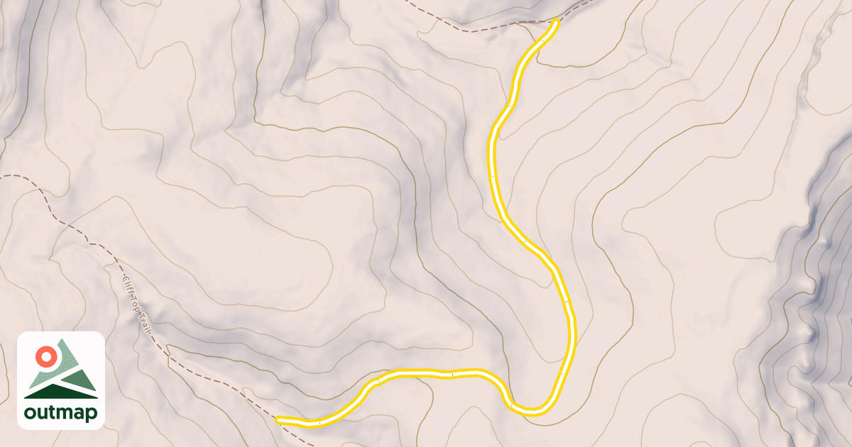 Map of Raddick Run Trail