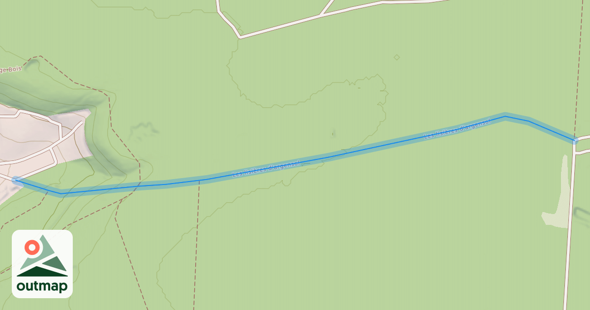 Map of Les Lisières d'Argensol
