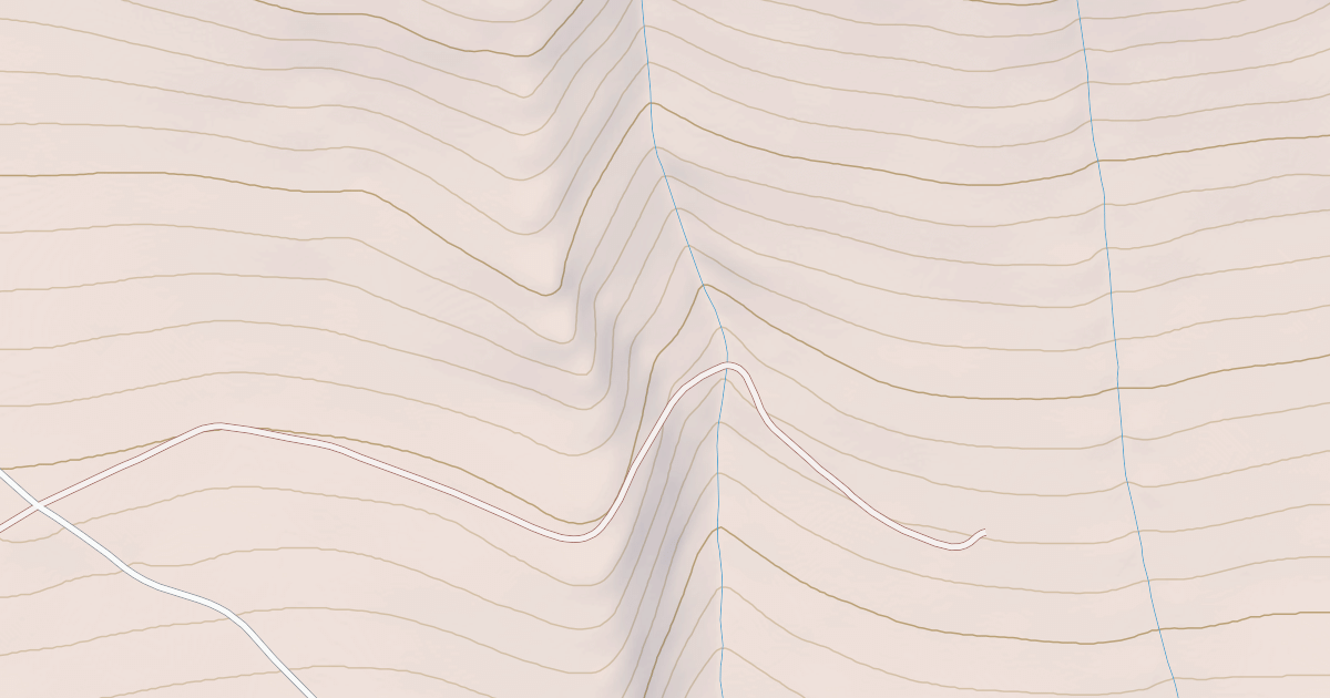 Map preview of BUNCHGRASS SPUR