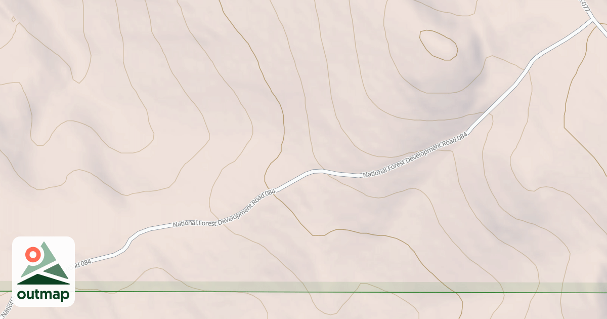 Map of LAVA CREEK