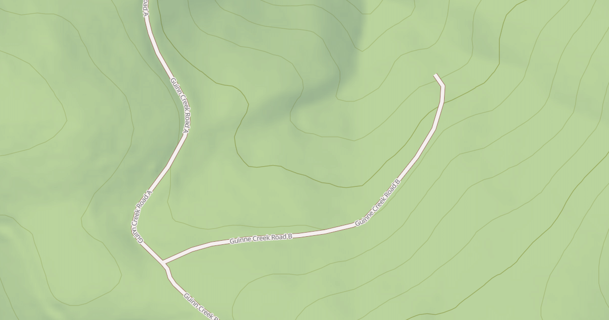 Map preview of GUINN CREEK B