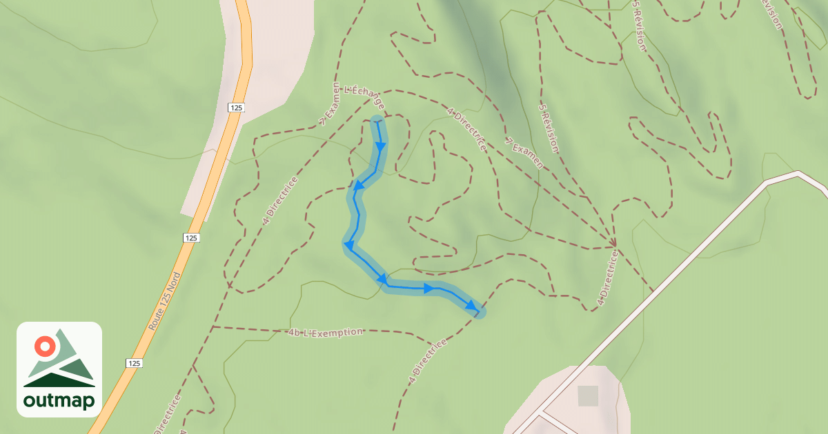 Map of 8 La Reprise