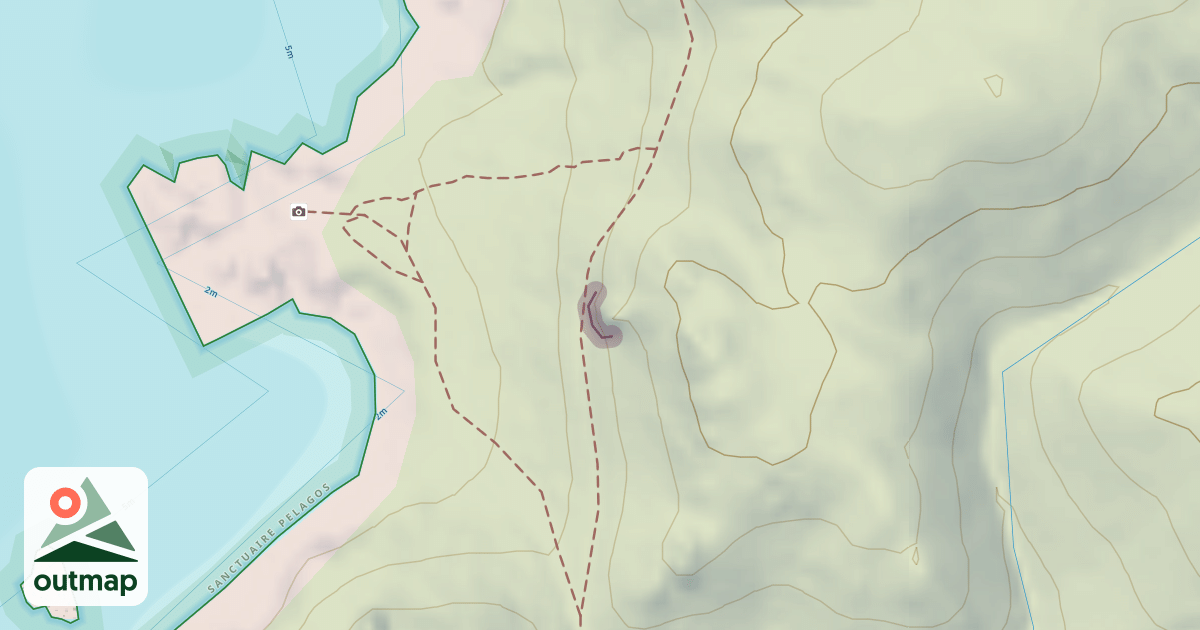 Map of Secteur A Reta