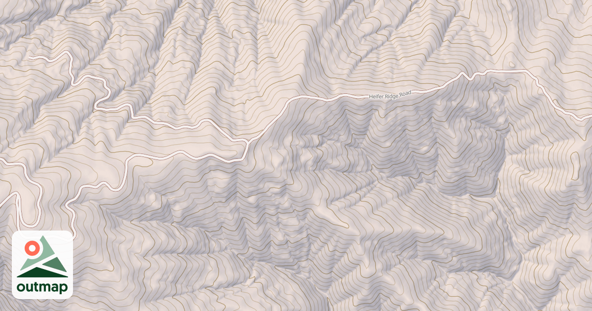 Map of HEIFER RIDGE in Glenn