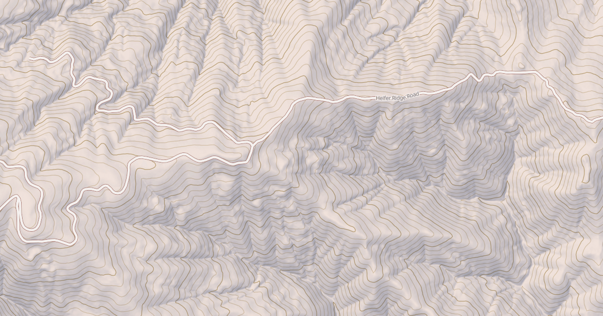 Map preview of HEIFER RIDGE