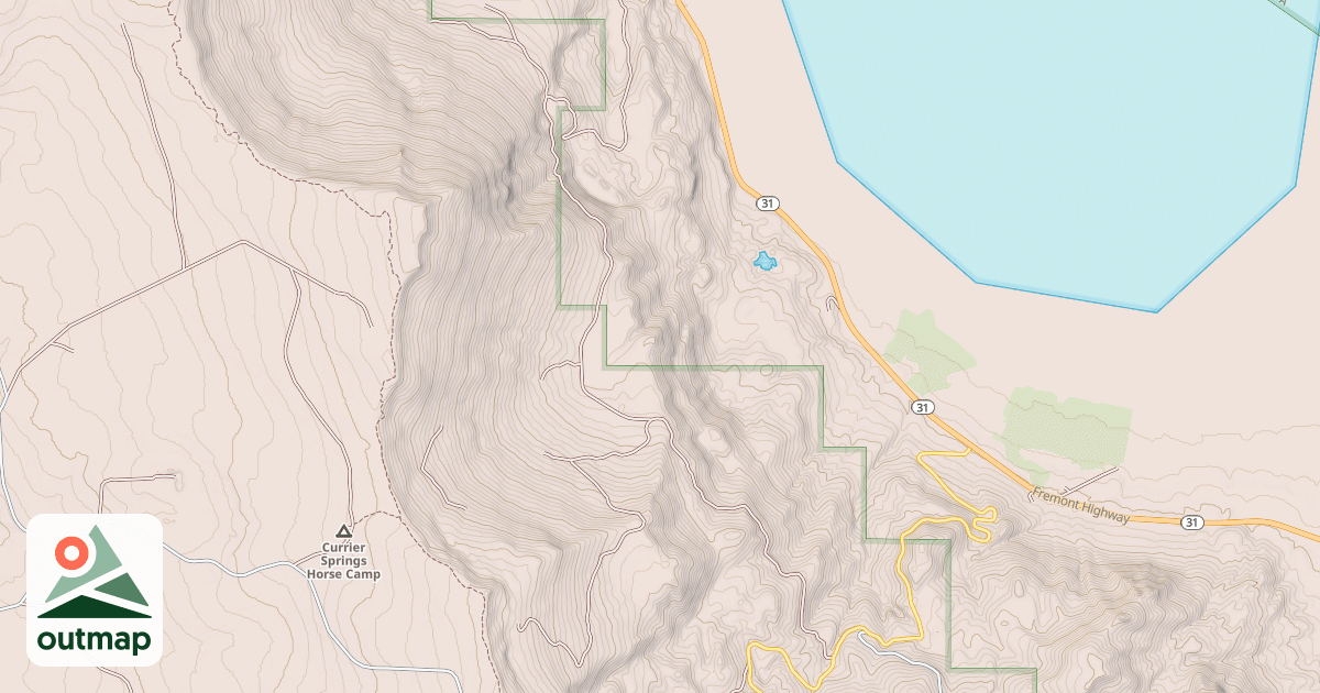 Map of BENNET FLAT