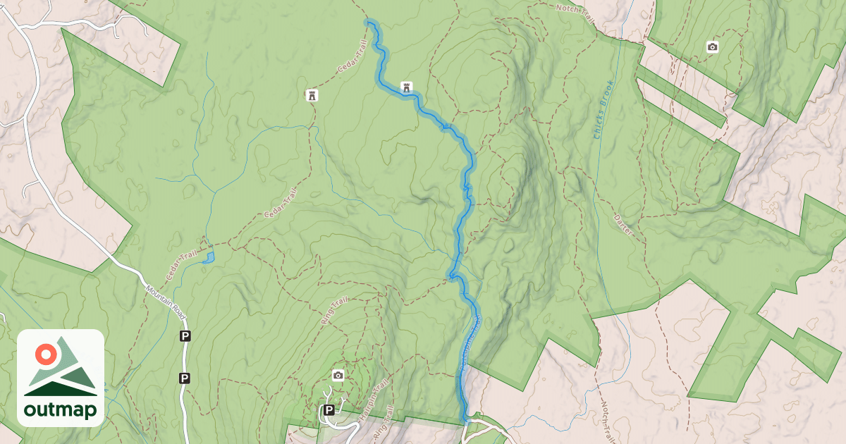 Map of Porcupine Trail