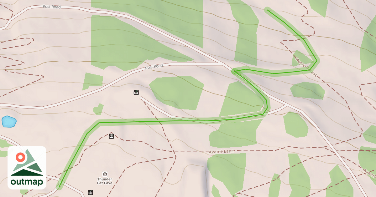 Map of Practice Parkway