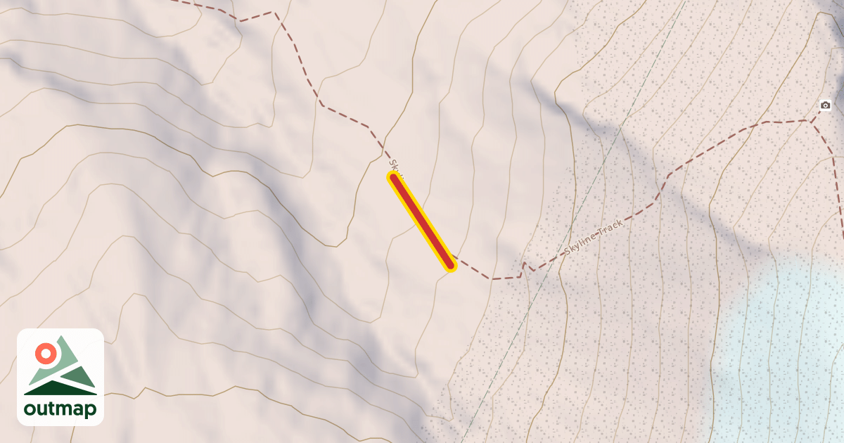 Map of Valley T-Bar