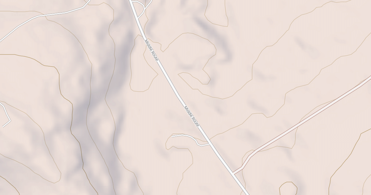 Map preview of Middle Route