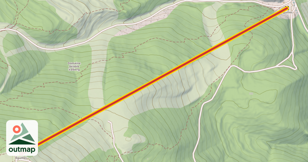 Map of Éguilles