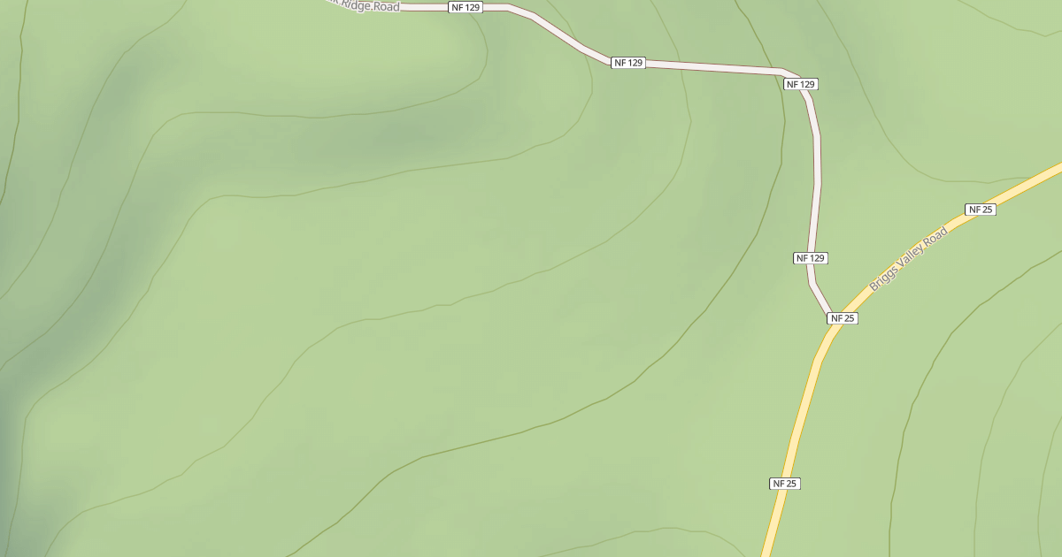 Map preview of ELK RIDGE SPUR