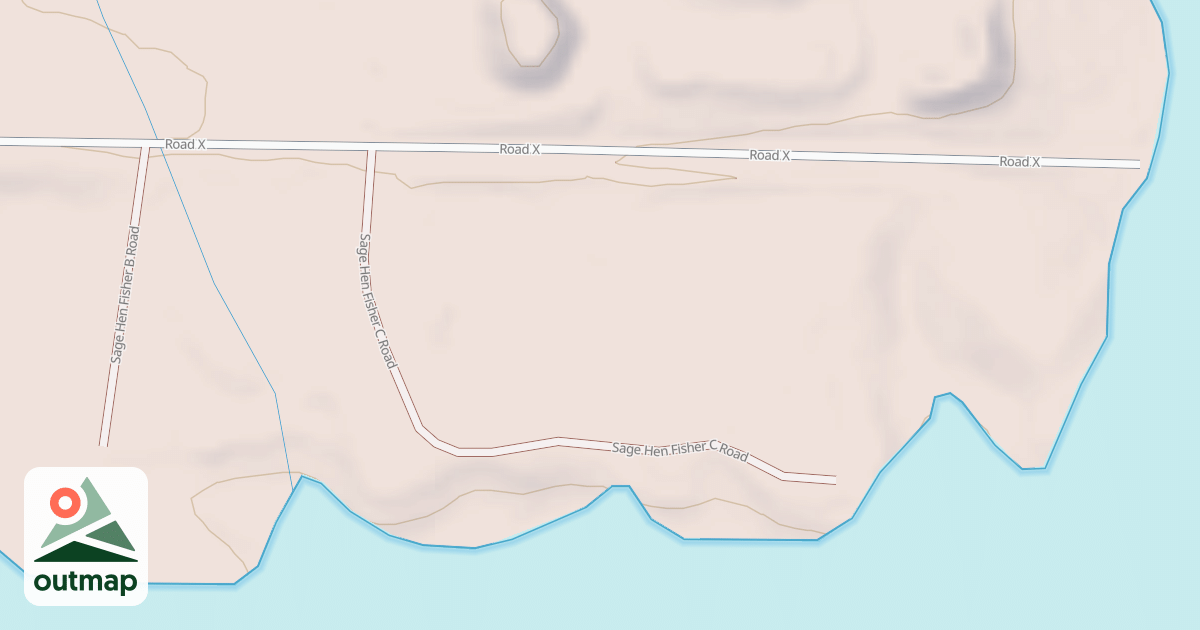 Map of SAGE HEN FISHER C